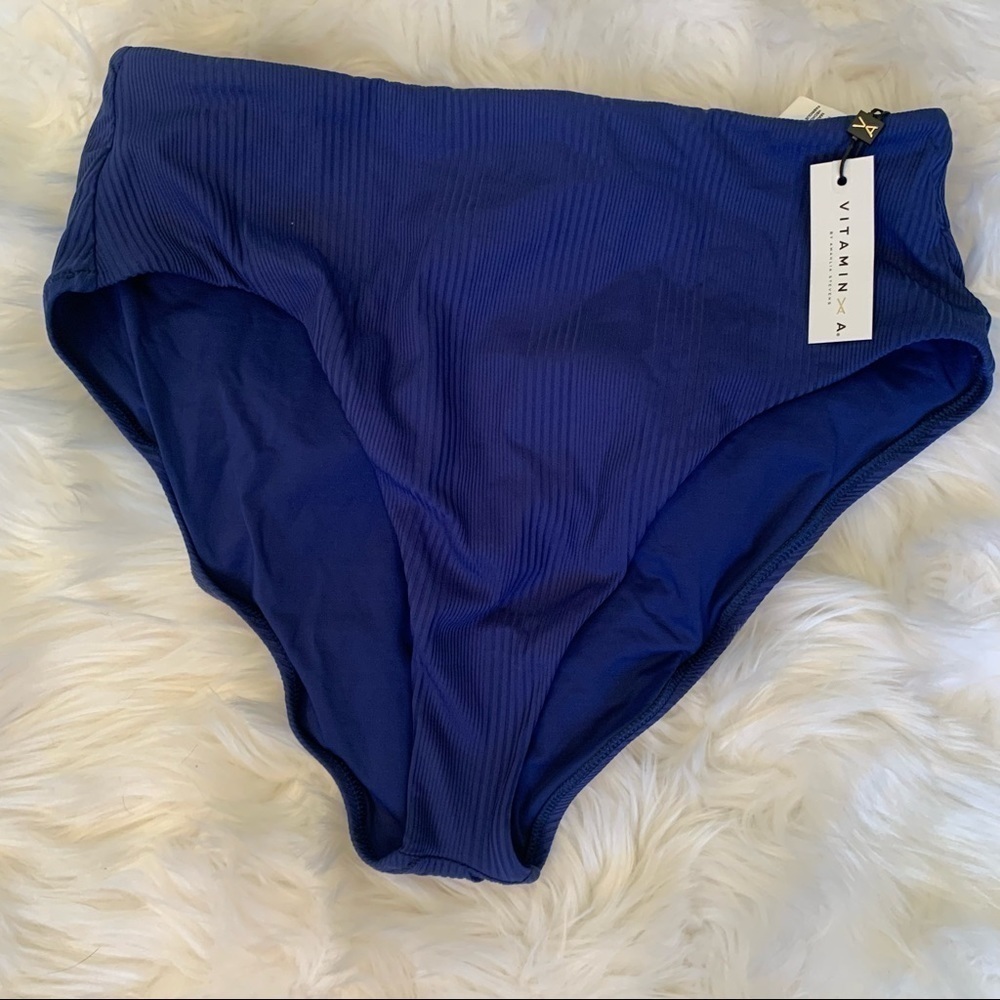 Vitamin A Barcelona high waisted bikini bottoms